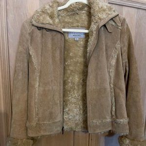Solid Suede Bomber- Wilson Leather